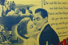 'Follow The Sun' Movie Poster Featuring Mr. & Mrs. Ben Hogan - Produced By Original 20th Century Fox Printing Block