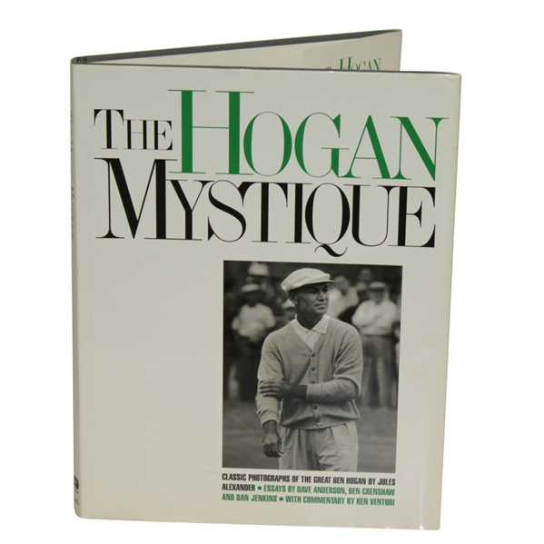 Ben Hogan Signed The Hogan Mystique Oversize Book JSA ALOA