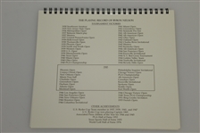 Byron Nelson Signed Calendar - Celebrating the USGA Museum & Library in 1991 JSA ALOA