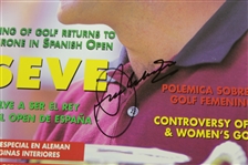 Seve Ballesteros Signed 'Espana Golf' Magazine w/ Full Signature JSA ALOA