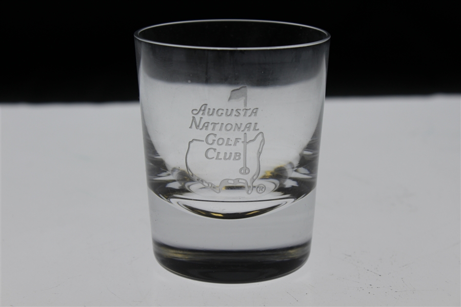 Augusta National Golf Club Tumbler Glass in Original Packaging - Etched Classic Logo