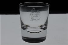 Augusta National Golf Club Tumbler Glass in Original Packaging - Etched Classic Logo