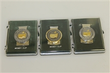 Masters Tournament Money Clips / Badges - 2 Undated & 2001