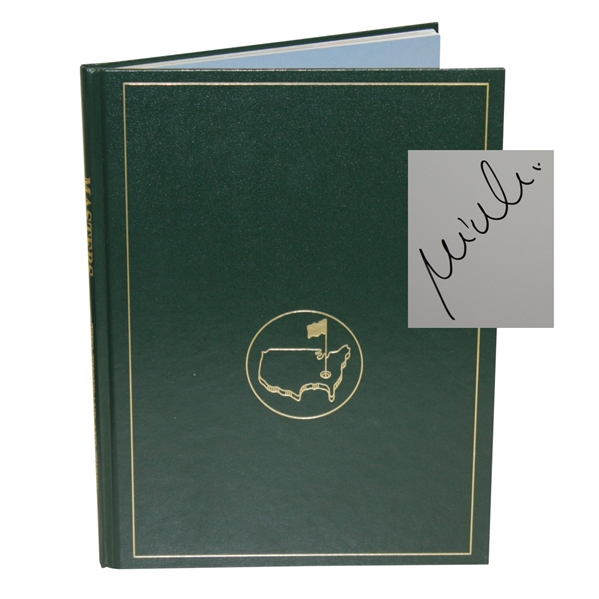 Mike Weir Signed 2003 Masters Tournament Annual Book JSA ALOA