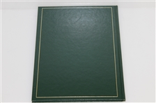 Mike Weir Signed 2003 Masters Tournament Annual Book JSA ALOA