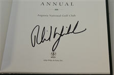 Phil Mickelson Signed 2006 Masters Tournament Annual Book JSA ALOA