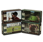 Tiger Woods Nike Tiger Slam Balls in Tin Collectors Boxes - Set of 4