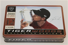 Tiger Woods Nike 'Tiger Slam' Balls in Tin Collector's Boxes - Set of 4