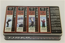 Tiger Woods Nike 'Tiger Slam' Balls in Tin Collector's Boxes - Set of 4