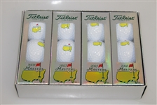 Masters Tournament Complete Sets of Titleist Golf Balls in Sleeves & Boxes - 2001, 2003 & 2004 