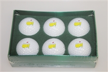 Masters Tournament Complete Sets of Titleist Golf Balls in Sleeves & Boxes - 2001, 2003 & 2004 