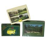 Masters Tournament Sets of Golf Balls - 2005, Undated & Notecards Featuring Augusta National Holes