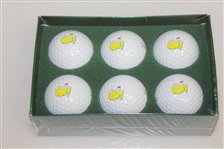 Masters Tournament Sets of Golf Balls - 2005, Undated & Notecards Featuring Augusta National Holes