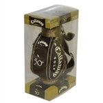 Arnold Palmers 50th Masters Appearance Lt Ed Commemorative Callaway Mini Golf Bag - April 2004