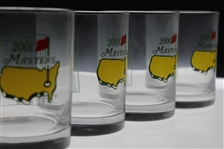 Set of Four Masters Tumbler Glasses In Original Boxes - Two of Each 2000 & 2001