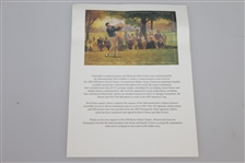 Byron Nelson Signed '11 In a Row' Print Limited to 50 -  Commemorating Historic 1945 win Streak JSA ALOA