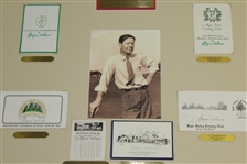 Byron Nelson Signed Course Scorecard Presentation - Each Victory During Historic 1945  '11 In a Row' Represented JSA ALOA