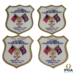 1967 Ryder Cup Contest Credentials Badges/ Pins Set - Media, PGA Official, PGA Advisory & Clubhouse