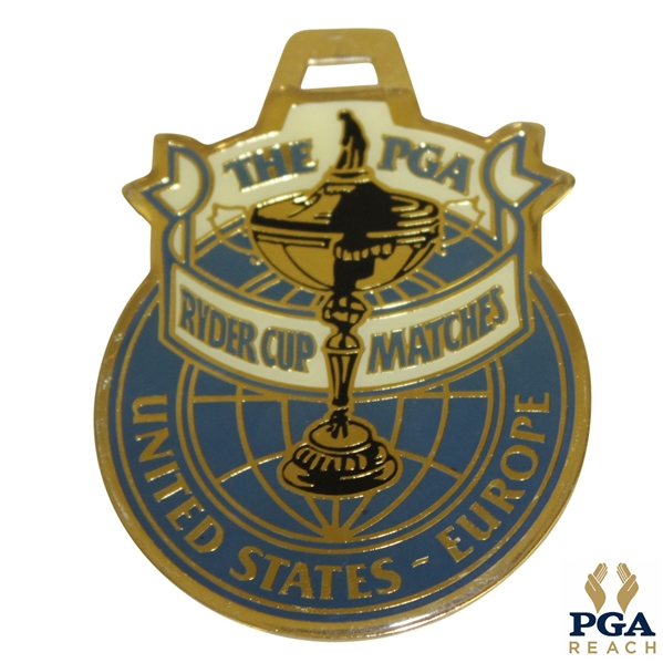 1987 Ryder Cup at Muirfield Village Engraved Bag Tag