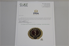 Los Angeles Open Championship Blazer Crest/Badge - Gold & Silver Bullion
