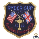 1963 Ryder Cup at East Lake CC Contestant Bullion Blazer Crest/Badge