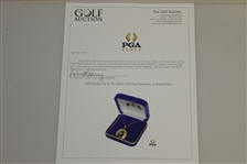 2002 Ryder Cup at The Belfry 10kt Gold Necklace- In Original Box