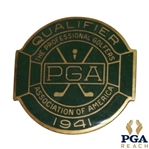 1941 PGA Championship at Cherry Hills Contestant Badge - Vic Ghezzi Winner - Near Mint