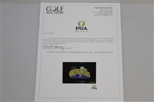 1977 PGA Championship at Pebble Beach Serving Tray - Lanny Wadkins Winner