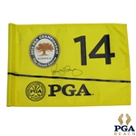 Rory McIlroy Signed 2012 PGA Championship at Kiawah Island Golf Resort Used Pin Flag #14 JSA ALOA