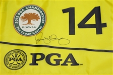 Rory McIlroy Signed 2012 PGA Championship at Kiawah Island Golf Resort Used Pin Flag #14 JSA ALOA