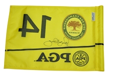 Rory McIlroy Signed 2012 PGA Championship at Kiawah Island Golf Resort Used Pin Flag #14 JSA ALOA