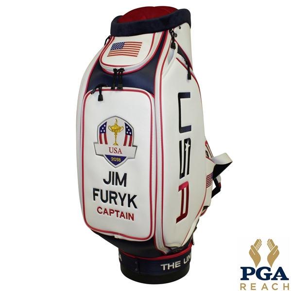 Captain Jim Furyks  Issued 2018 Team USA Ryder Cup Tour Bag