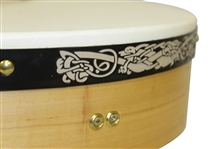 Padraig Harrington's 2009 PGA Champion's Dinner Gift - Vignoles Bodhrans Drum with Drumstick - Made in Ireland