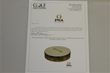 Padraig Harrington's 2009 PGA Champion's Dinner Gift - Vignoles Bodhrans Drum with Drumstick - Made in Ireland
