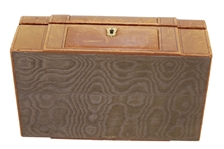 John Mahaffey's 1979 PGA Championship Champions Dinner Gift - Leather Jewelry / Trinket Box w/ Engraved Nameplate