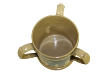 Copeland Spode Relief Decorated Three Handled Mug - Numbered & Stamped