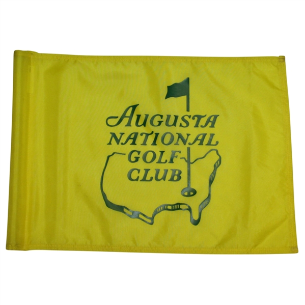 Augusta National Golf Club Yellow Course Used Flag - Classic Version