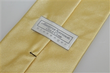 Augusta National Golf Club Slazenger Yellow Silk Tie