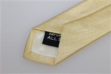 Augusta National Golf Club Slazenger Yellow Silk Tie