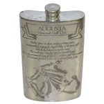 Augusta National Golf Club English Pewter Golf Flask - Excellent Condition