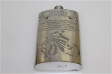 Augusta National Golf Club English Pewter Golf Flask - Excellent Condition