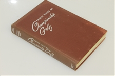 Gene Sarazen Signed & Inscribed '30 Years of Championship Golf' - Glenna Collett CollectionJSA ALOA 