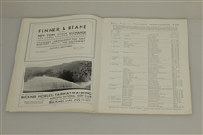 1934 Augusta National First Annual Invitation (Masters) Tournament Program - Excellent Condition