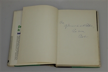 Bobby Jones Signed 1960 'Golf Is My Game' Book w/ Notation & Original 1935 Photo - Glenna Collett Collection JSA ALOA