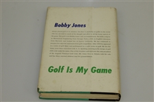 Bobby Jones Signed 1960 'Golf Is My Game' Book w/ Notation & Original 1935 Photo - Glenna Collett Collection JSA ALOA