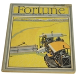 1930 Fortune Magazine w/ Bobby Jones Wins The Open Championship At St. Andrews Currier & Ives Print