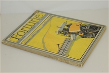 1930 Fortune Magazine w/ Bobby Jones Wins The Open Championship At St. Andrews Currier & Ives Print