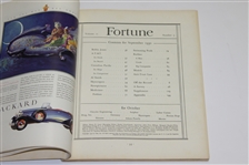 1930 Fortune Magazine w/ Bobby Jones Wins The Open Championship At St. Andrews Currier & Ives Print