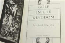 'Golf In the Kingdom' Author Michael Murphy Signed Limited Leather Edition in Slipcase & Box 