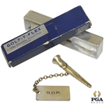 Golf-T-Flex - The Flexible Novel-Tee - Original Owners Initials Included on Tag